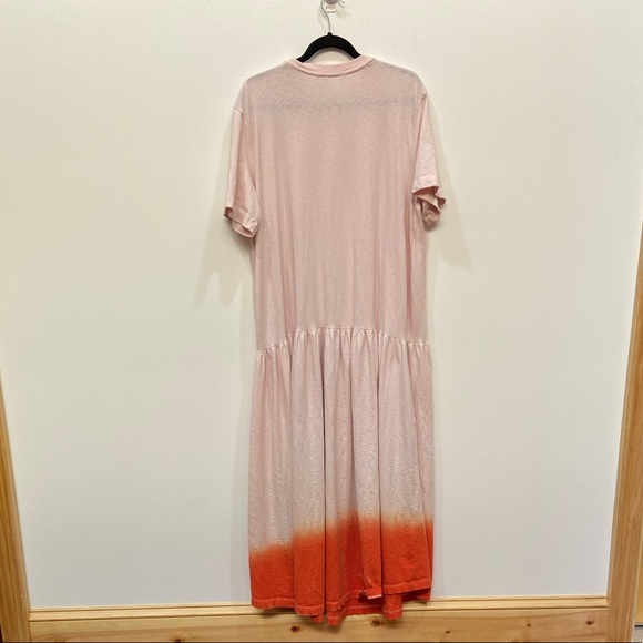 Free People Beach Day Cotton Dip Dye Maxi Dress - Picture 3 of 4